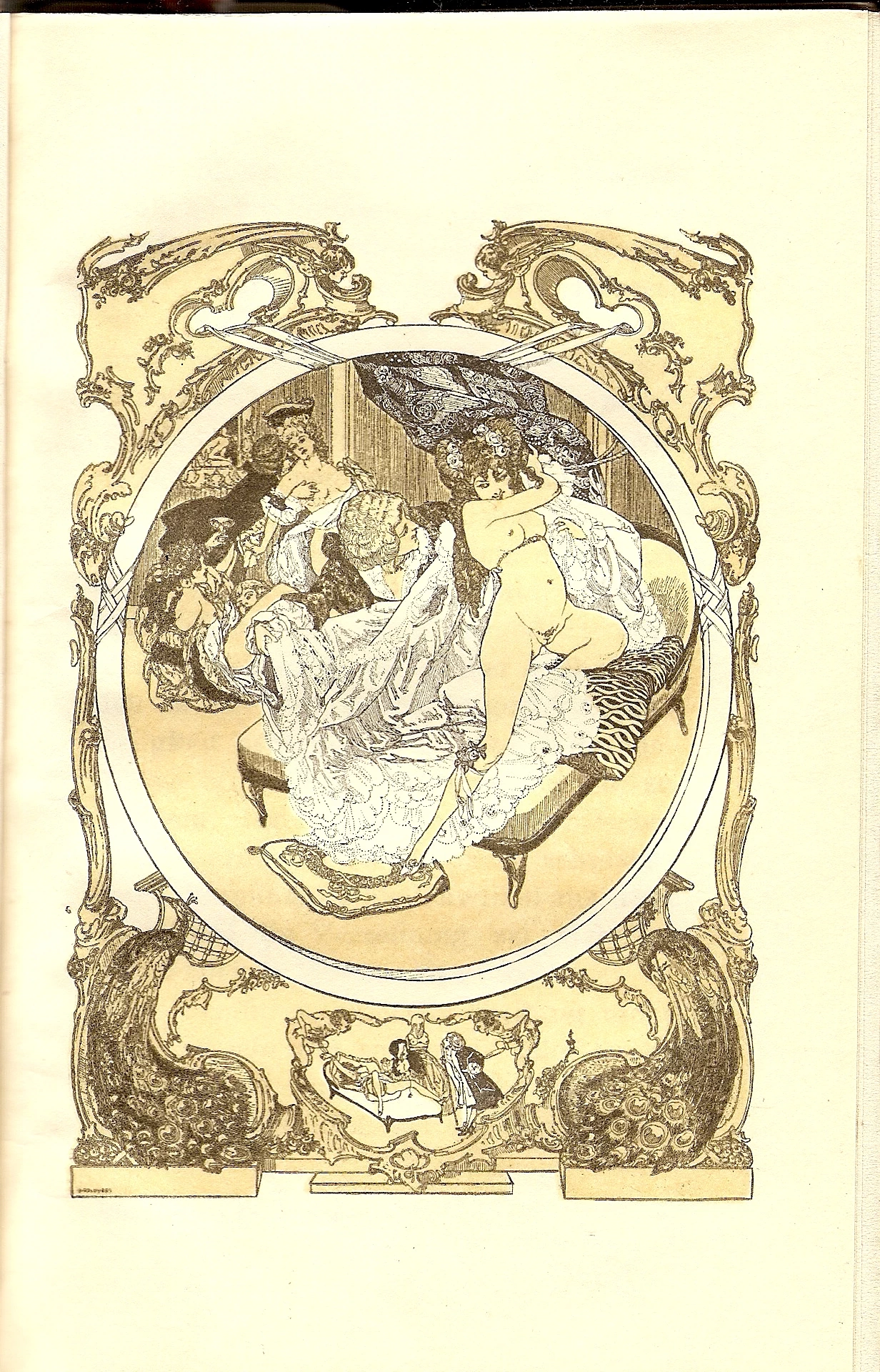 Franz von Bayros-3-Memorie di Fanny Hill